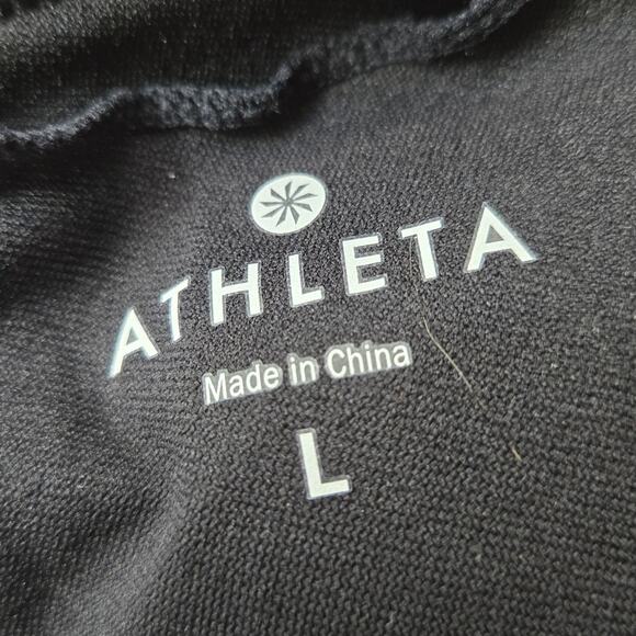 Athleta Paddle Out Bikini Top Navy Space Dye Size Large - Picture 4 of 7